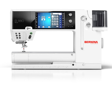 Bernina 880 Plus Sewing Machine (incl Embroidery Module)