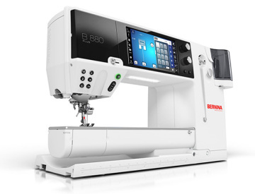 Bernina 880 Plus Sewing Machine (incl Embroidery Module)