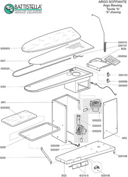 Argo Soffiante Spare Parts